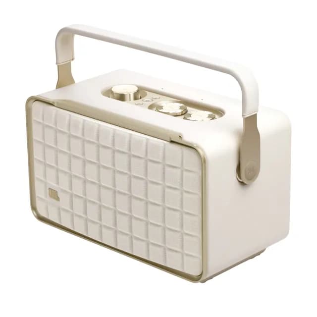 【JBL】Authentics 300 可攜式語音無線串流藍牙音響(白色)