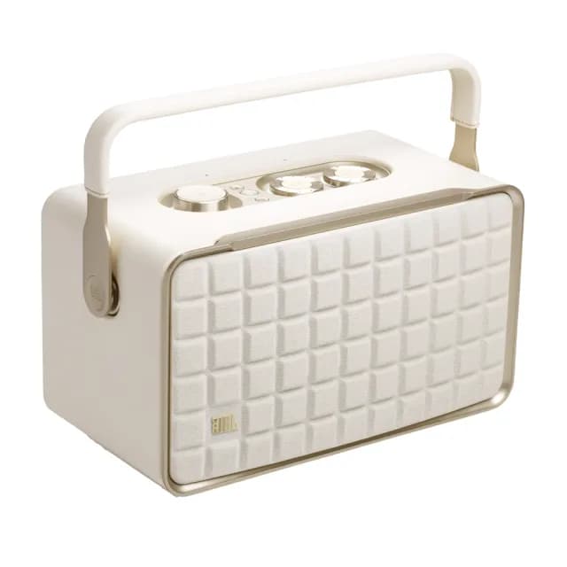 【JBL】Authentics 300 可攜式語音無線串流藍牙音響(白色)