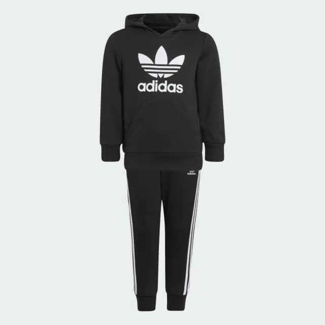 【adidas 愛迪達】ADICOLOR 運動套裝 童裝 - Originals H25253