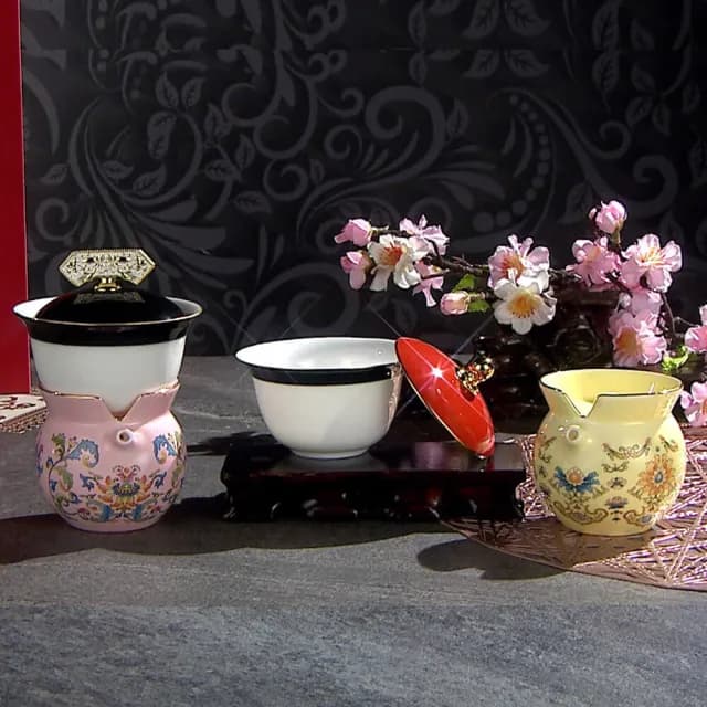 【TALES 神話言】故宮百年天子龍鳳骨瓷收藏組(文創 禮品 禮物 收藏 茶具)