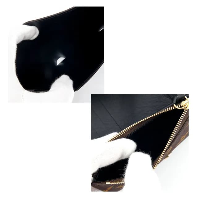 【Louis Vuitton 路易威登】M81557 經典Victorine系列雙色老花帆布三折錢包短夾(雙色)