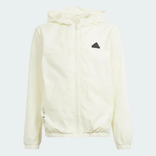 【adidas 愛迪達】CITY ESCAPE 連帽外套 童裝 IS3388