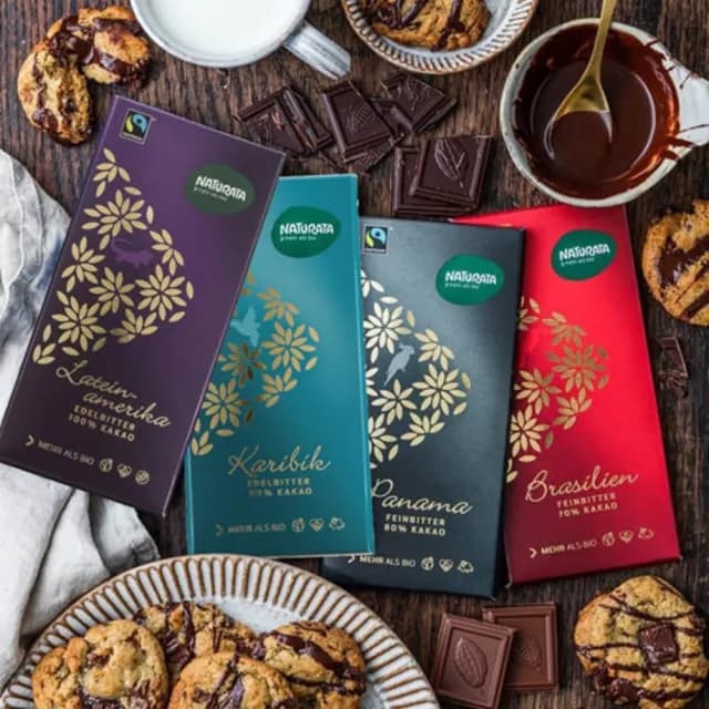 【機本生活OLife】Naturata 拉丁美洲100％黑巧克力(80g/片)