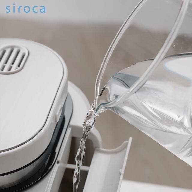 【Siroca】自動研磨咖啡機 SC-A1210W(完美白)