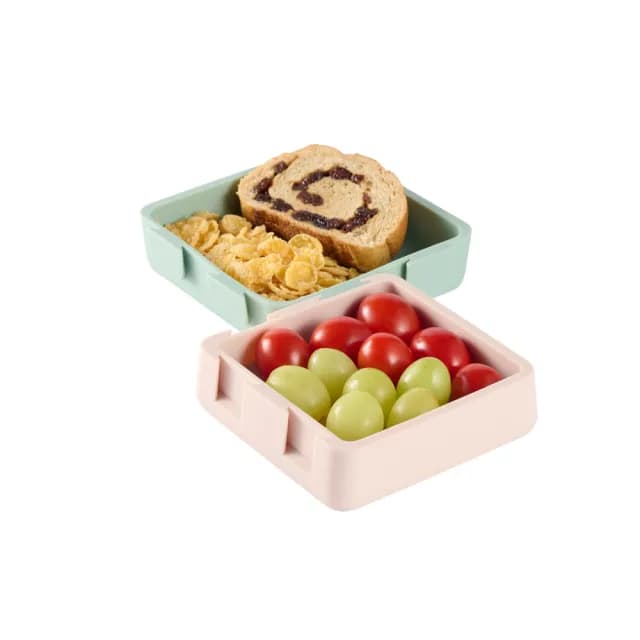 【2angels】矽膠拼圖餐盤 薰衣草/夏葉(兒童餐碗 寶寶餐具 兒童餐盤 兒童餐具)