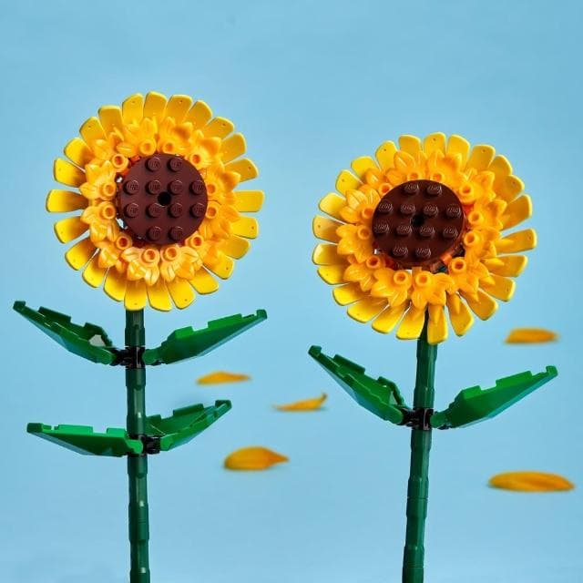 【LEGO 樂高】花藝系列 40524 向日葵(居家擺設 花束禮物 手工藝)
