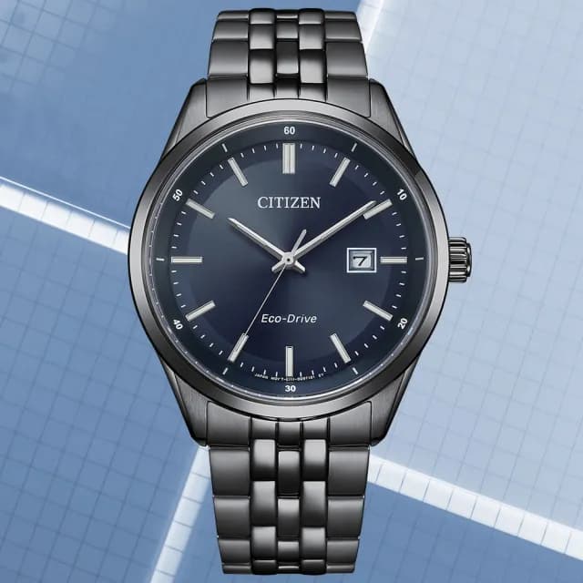 【CITIZEN 星辰】GENTS系列 簡約時尚 光動能腕錶 七夕 情人節 送禮 推薦(BM7567-50L)
