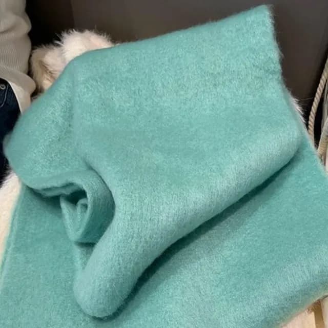 【LEESA】韓系圍巾\羊毛圍巾\流蘇圍巾\刷毛大圍巾\交換禮物\素色圍巾\厚圍巾\情侶圍巾\披肩圍巾