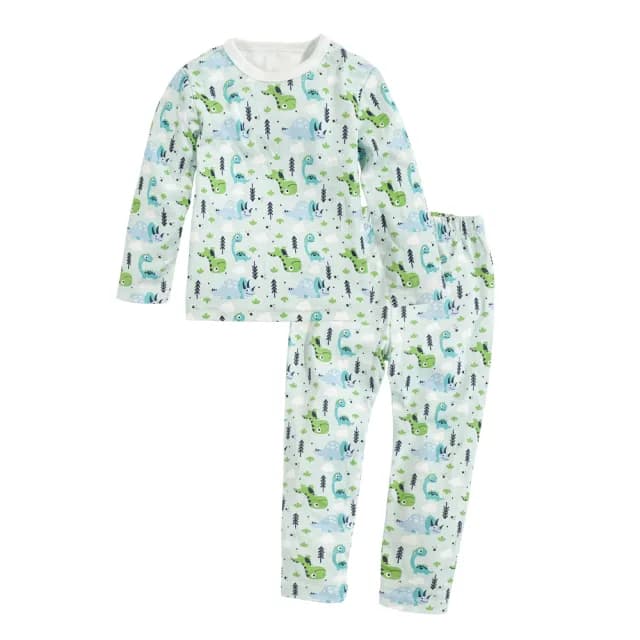 【Baby 童衣】兒童套裝 居家服 兒童長袖純棉套裝 70119(童裝睡衣)