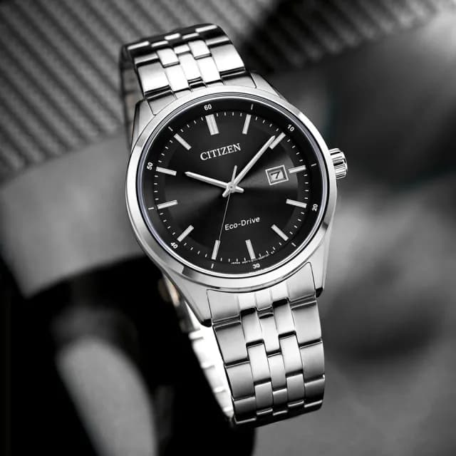 【CITIZEN 星辰】GENTS系列 簡約時尚 光動能腕錶 七夕 情人節 送禮 推薦(BM7560-59E)