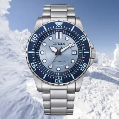 【CITIZEN 星辰】Mechanical 希望之藍限定 機械錶 男錶 畢業禮物 送禮 推薦(NJ0178-81M)