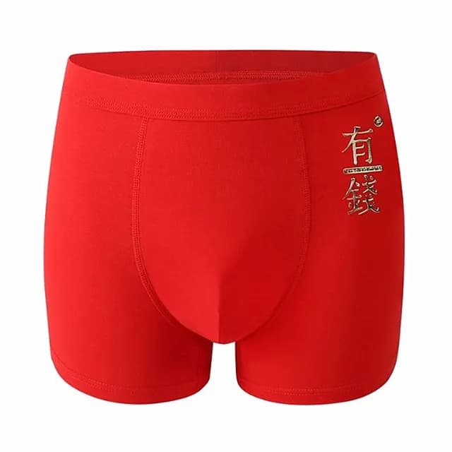 【JEN】開運純棉男士紅內褲4款可選(新年開運/結婚喜慶/父親節/送男友/生日禮物/交換禮物/麻將/暴富進財)