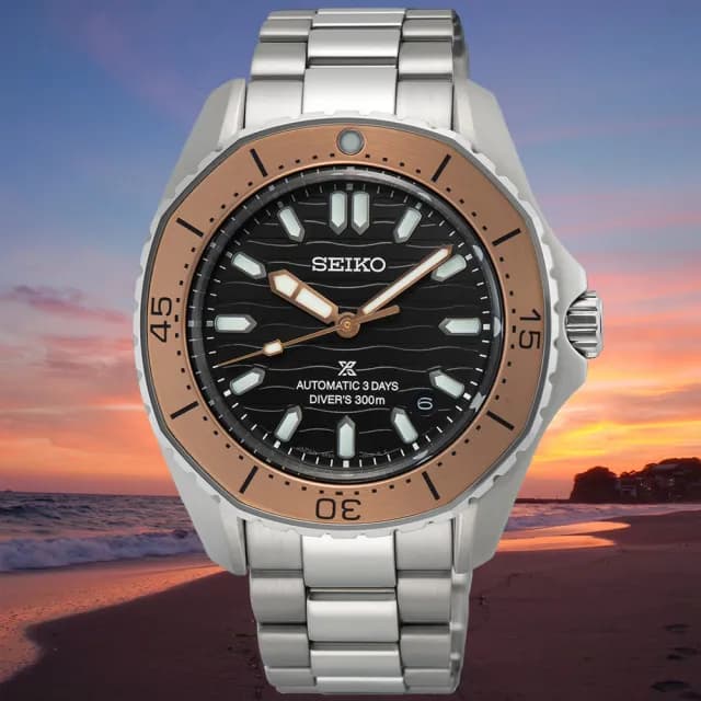 【SEIKO 精工】潛水機械腕錶 七夕 情人節 禮物 送禮 推薦(SPB485J1/6R55-00J0N)
