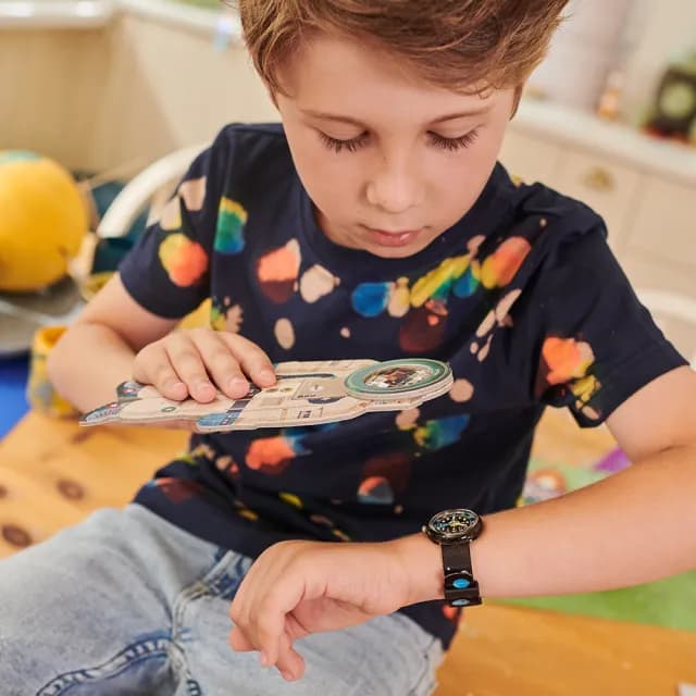 【Flik Flak】兒童手錶 SOLAR SYSTEM /兒童禮物/安全防水/瑞士製造 FPNP097(31.85mm)