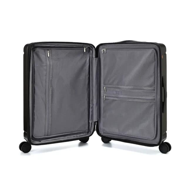 【SWISS STYLE】BERMAS 戰艦箱二代25吋 - 日本Hinomoto頂規靜音飛機輪 可擴充行李箱(三色任選)