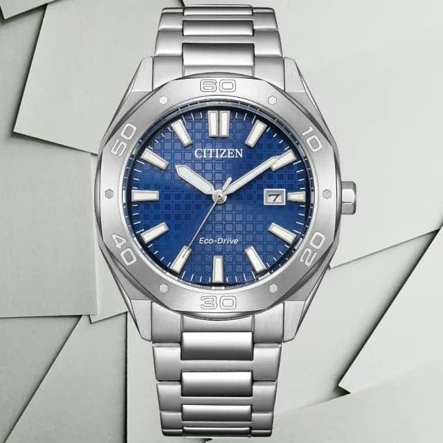 【CITIZEN 星辰】GENTS系列 八角錶殼 光動能時尚腕錶 七夕 情人節 送禮 推薦(BM7630-80L)