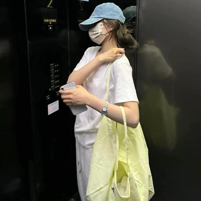 【MoonDy】包包 肩背包 購物袋 帆布袋 韓國包包 托特包 a4包 黃色帆布包 大容量包包 通勤單肩包