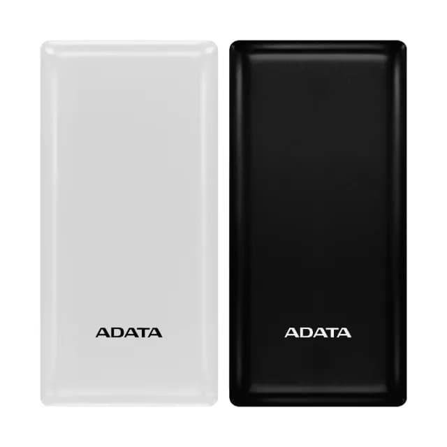 【ADATA 威剛】C20 20000mAh  3孔輸出 15W快充行動電源(黑/白)