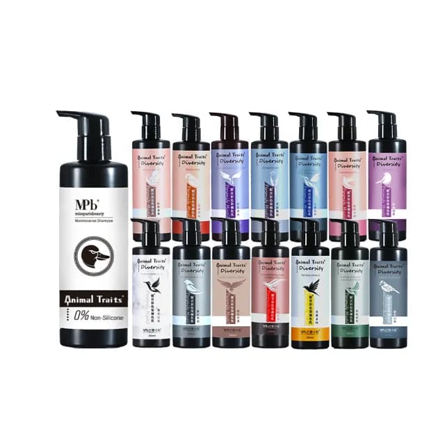 【MPB 巴黎小姐】獸首補色乳300ml+綠頭鴨護色洗髮精300ml(共15色 矯色 漂髮 固色 染後修護 母親節禮物)