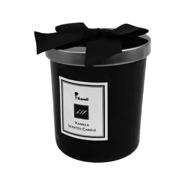 【Karoli 卡蘿萊】香草香氛手工大豆蠟燭200g(3入組)