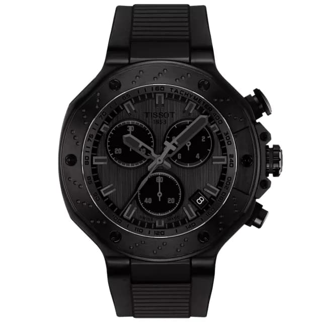【TISSOT 天梭】T-RACE 競速系列 計時腕錶 畢業禮物 送禮 推薦(T1414173706100)