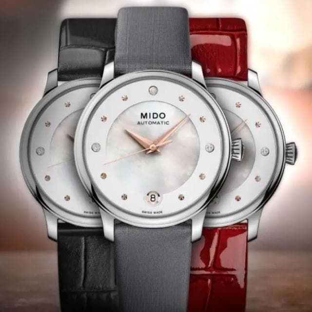 【MIDO 美度】永恆系列 特別版真鑽機械套錶 母親節 禮物 推薦(M0392071610600)