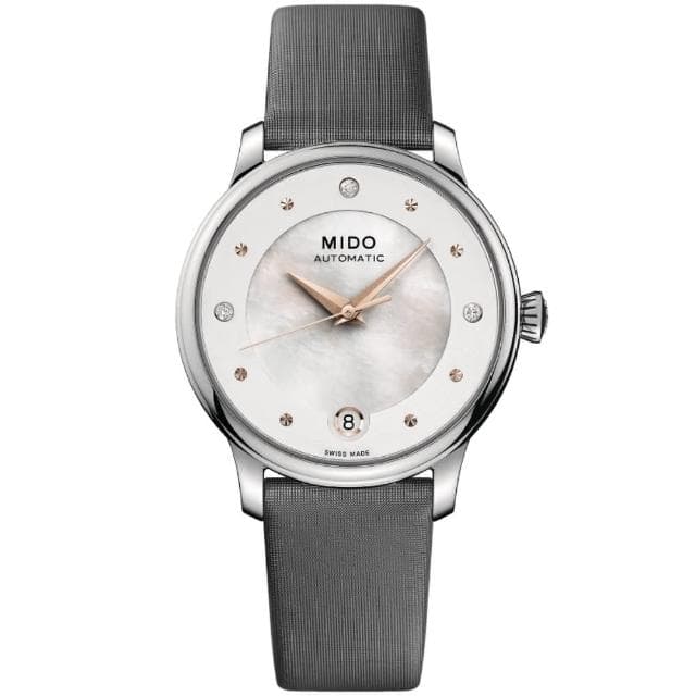 【MIDO 美度】永恆系列 特別版真鑽機械套錶 母親節 禮物 推薦(M0392071610600)