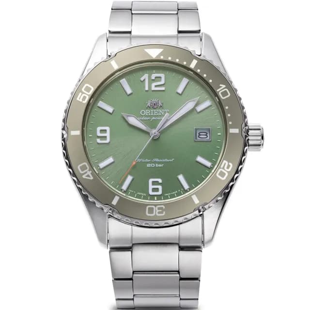 【ORIENT 東方錶】Sports Mako運動風格 太陽能 200米防水 潛水錶(RA-WJ0001E 送禮推薦)