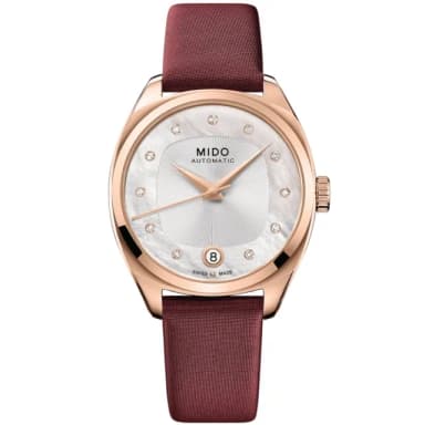 【MIDO 美度】雋永系列 特別版真鑽機械套錶 母親節 禮物 推薦(M0243073711600)