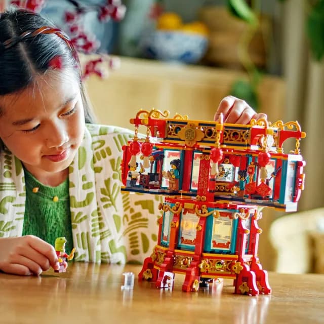 【LEGO 樂高】節慶系列 80116 福來運轉燈(新年賀禮 蛇年禮物 送禮)