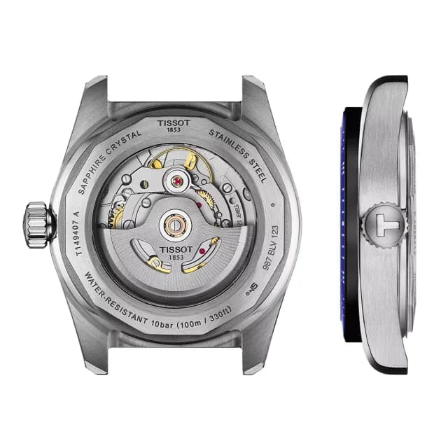 【TISSOT 天梭 官方授權】PR516系列 80小時動力儲存機械錶-38mm 情人節 禮物(T1494071604100)