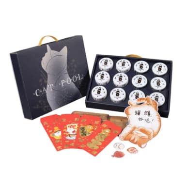 【Catpool 貓侍】奢華寵愛貓罐禮盒(送禮推薦.寵物禮盒)