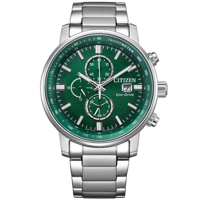 【CITIZEN 星辰】Chronograph系列 時尚光動能計時腕錶 七夕 情人節 送禮 推薦(CA0840-87X)