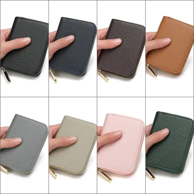 【希賽德】不規則壓紋防刮零錢包 拉鍊零錢包 女 錢包 小錢包 卡片零錢包 卡夾零錢包 小零錢包(女用短皮夾)