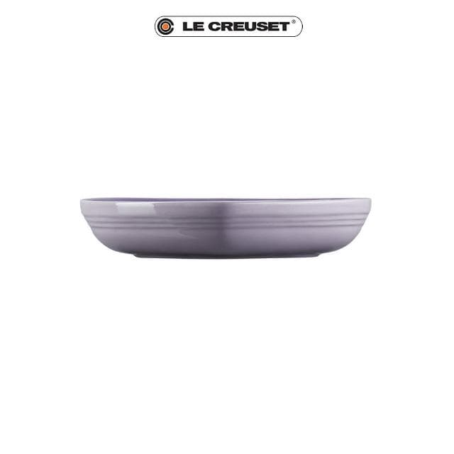 【Le Creuset】瓷器心型盤-中(藍鈴紫)