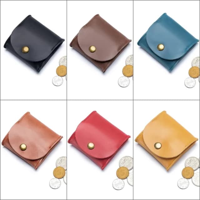 【希賽德】牛皮零錢包 真皮小錢包 硬幣包 男 女 錢包 錢幣袋 零錢袋 男用女用 小錢包 收納錢袋(小零錢包)