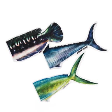 【RONIN 獵漁人】Tail Series 90CM 手繪魚尾地毯 土魠 鬼頭刀 魚虎 三款(送禮推薦 家用地毯 自用兩相宜)