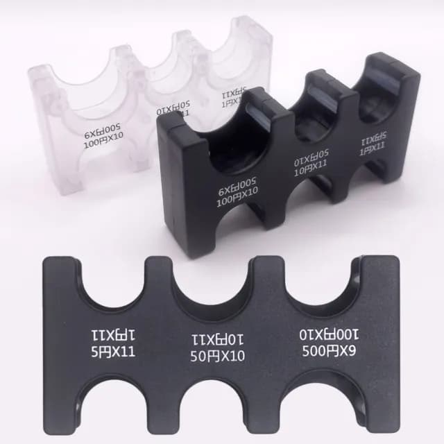 【YORI優里】日幣零錢夾－加厚款(日圓硬幣夾 硬幣分類零錢包)