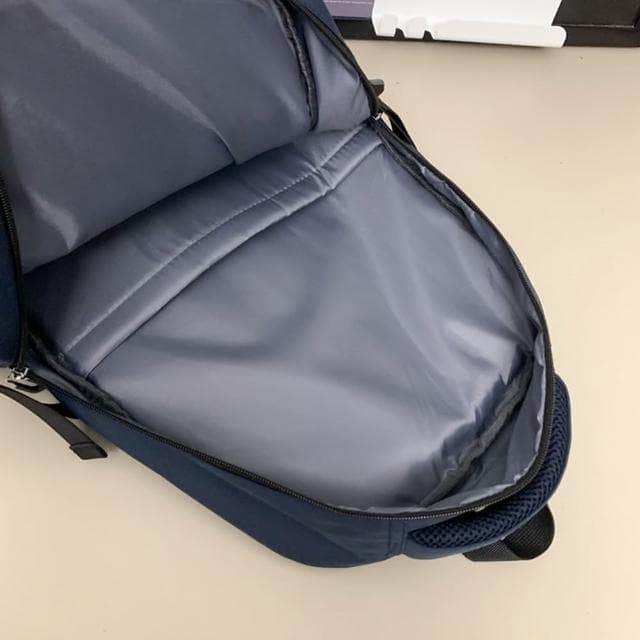 【Nil】母親節禮物 男女大容量商務旅行包 國小國中大學生書包 拼色雙肩包 筆電背包(登山包 手提包 單肩包