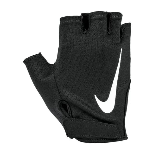【NIKE 耐吉】女用黑色健身重訓舉重半指運動手套 防滑止汗透氣孔洞 腳踏車適用 生日禮物(N1012314091)
