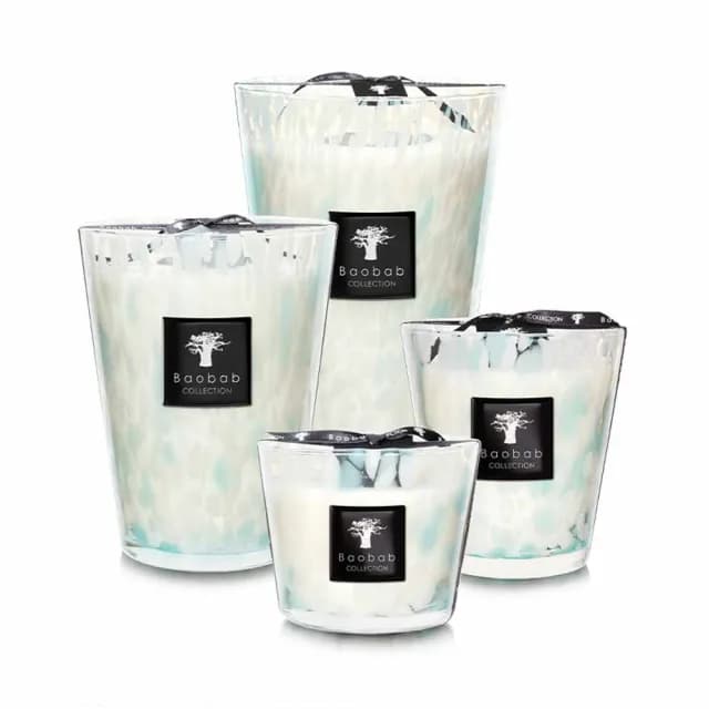 【Baobab Collection】香氛蠟燭190g/Sapphire Pearls 藍寶石珍珠