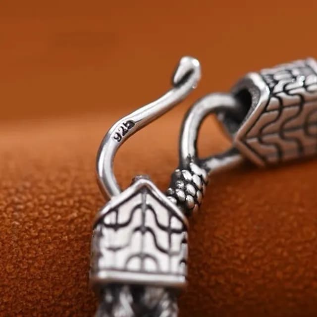 【MoonDy】雙11 925純銀 手工編織 手鍊 手鐲 通體純銀 飾品 簡約 手環 手飾 小眾設計 男女通用