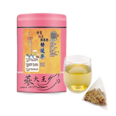 【蔘大王】老薑紅棗羅漢果舒暖茶包X1組（6gX10入/組）(換季天冷好夥伴 調整體質養生無咖啡因)