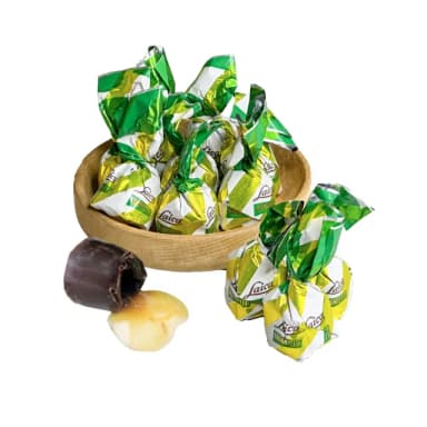 【甜園】萊卡 檸檬酒糖巧克力 1000g 買10送1共11包(爆漿巧克力 交換禮物 年節禮盒 酒糖 酒心巧克力)