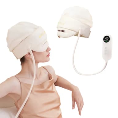【日本 REGULIS】AI Plus升級款頭眼美顏舒壓按摩器/大全配GSN2402 米(頭部按壓 眼部 美顏機 / 母親節禮物)