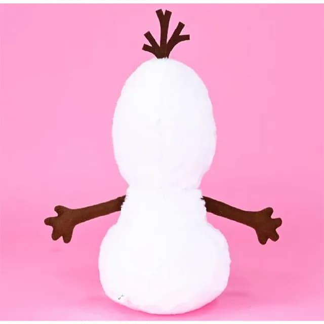 【TDL】冰雪奇緣雪寶絨毛娃娃玩偶抱枕毛茸茸款35公分 895403(生日禮物 聖誕節)