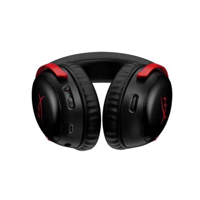 【HyperX】Cloud III Wireless — 無線電競耳機 黑紅(77Z46AA)