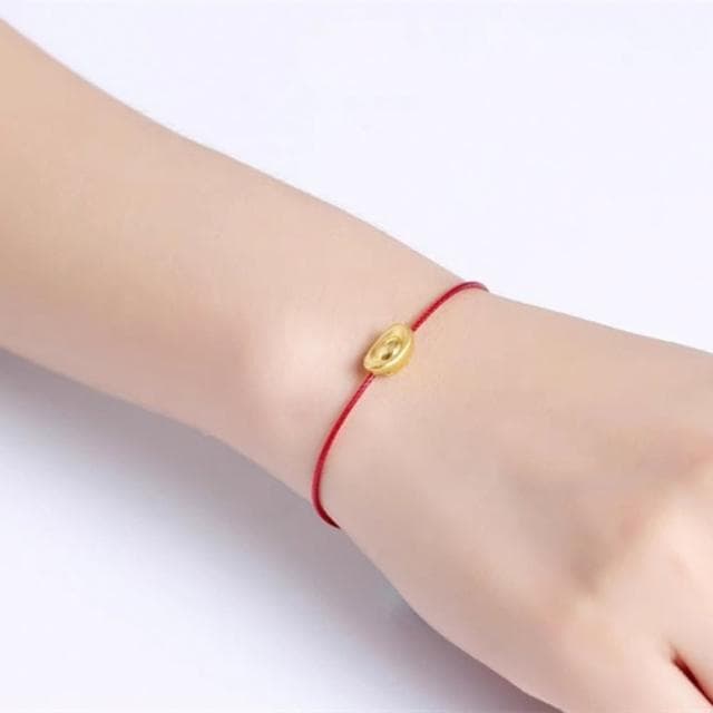 【Penny珮妮】999黃金迷你元寶手鍊手繩(母親節禮物 交換禮物 送女友 生日禮物 情人節 尾牙 新年禮物 結婚)