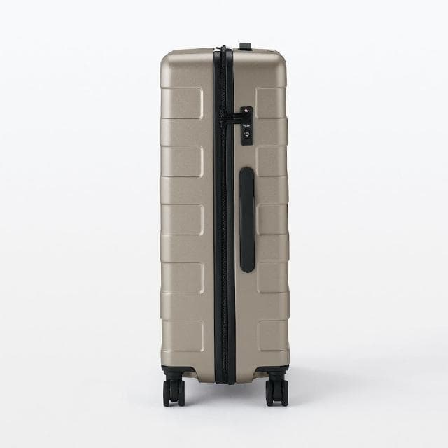 【MUJI 無印良品】四輪硬殼止滑拉桿箱75L(共3色)