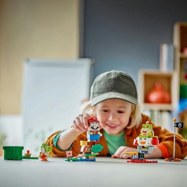 【LEGO 樂高】超級瑪利歐系列 71439 與樂高瑪利歐一起冒險！(互動式遊戲 任天堂 禮物)